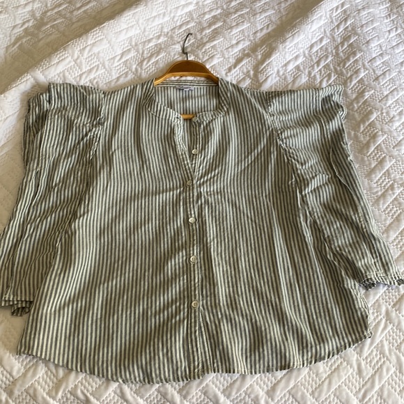 Splendid Striped flowy blouse - Picture 3 of 4